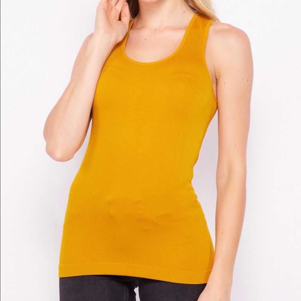 "RACERBACK" in Mustard
